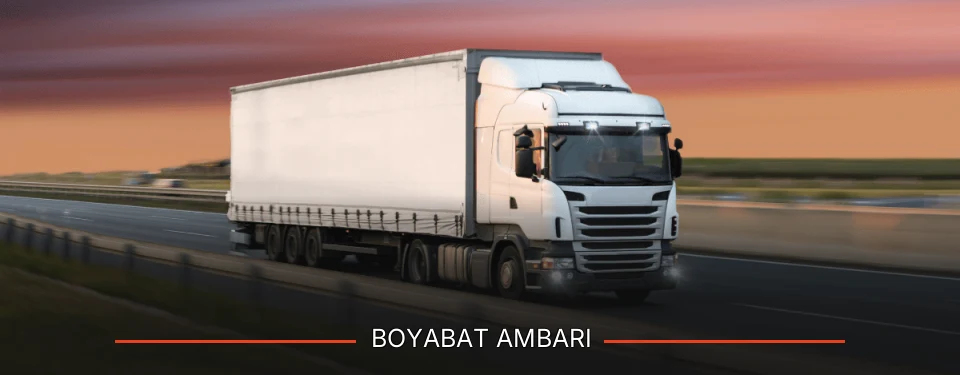 Boyabat Ambarı Kargo Boyabat Ambarı Kargo